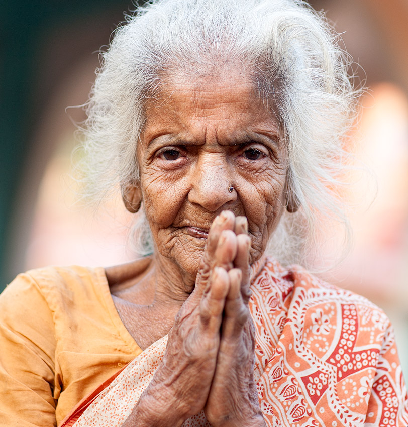Jayashree Gaonkar at Ravalnath temple in Moolgaon