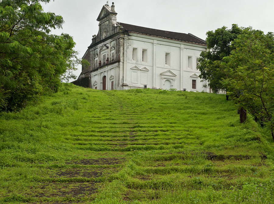 Chapel of Our Lady of the Mount in the monsoon
