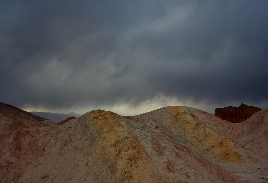 Storm in Death Valley