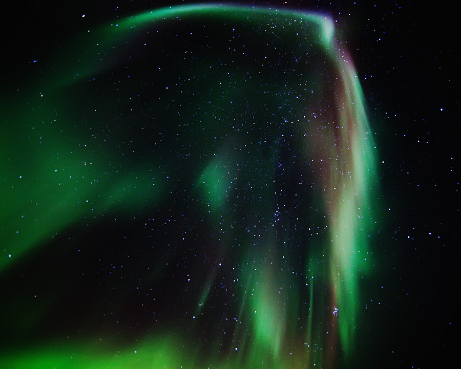 Northern Lights over Lake Mývatn