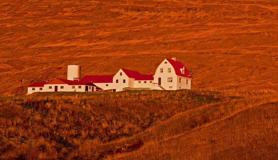 Leifshus farm in Eyjafjörður