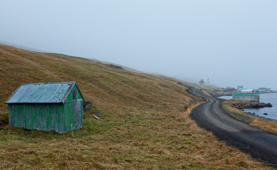 Advancing fog in Mjóifjörður