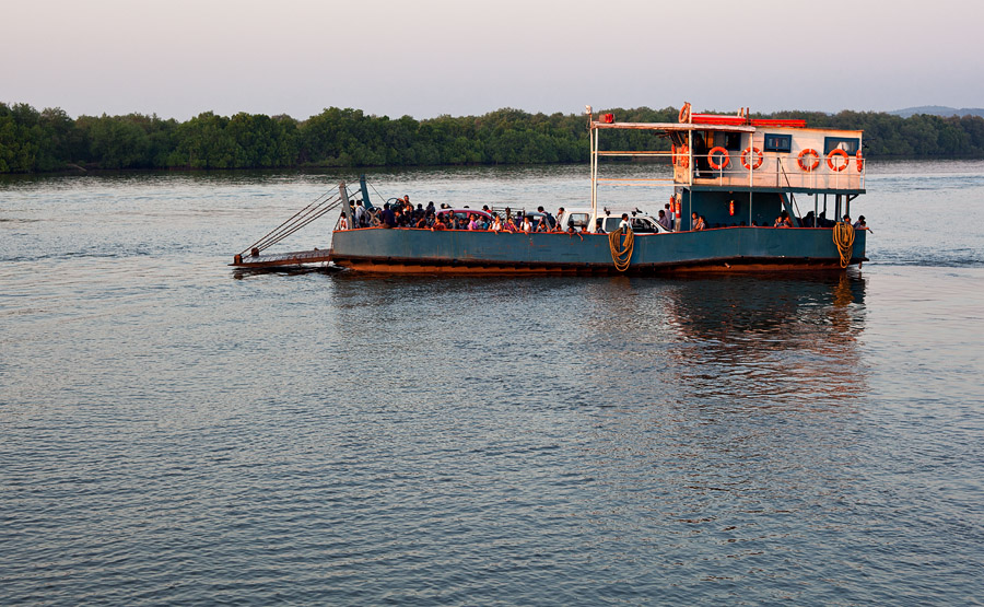 Ferry on the River Mandovi