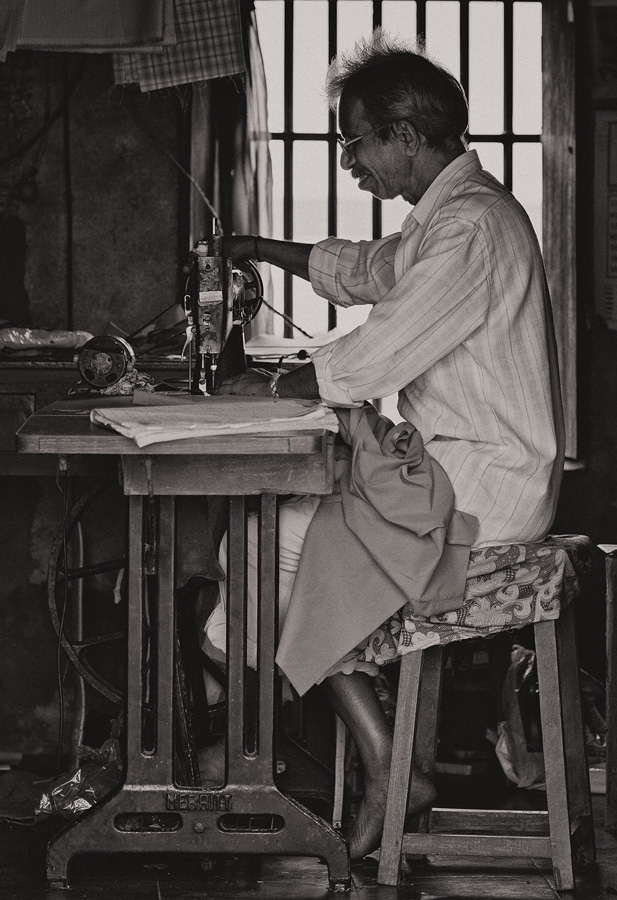 Suresh Hiroji, the tailor of Korgaon