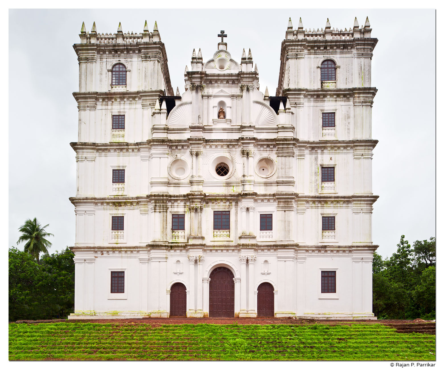 Church of St Anne (1681) in Talaulim, Goa