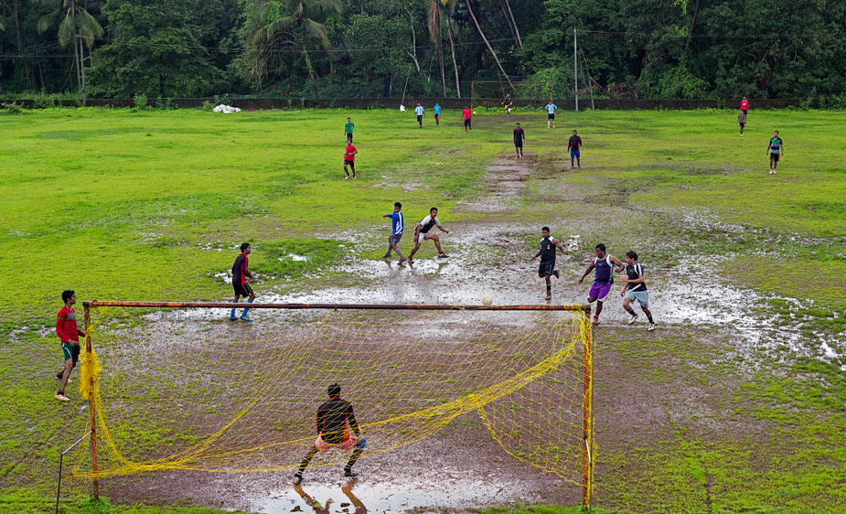 Football in Savoi-Verem, Goa
