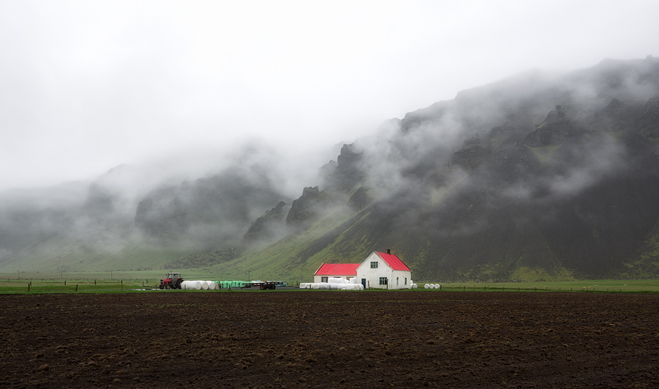Sauðhúsvöllur in Eyjafjöll, Iceland