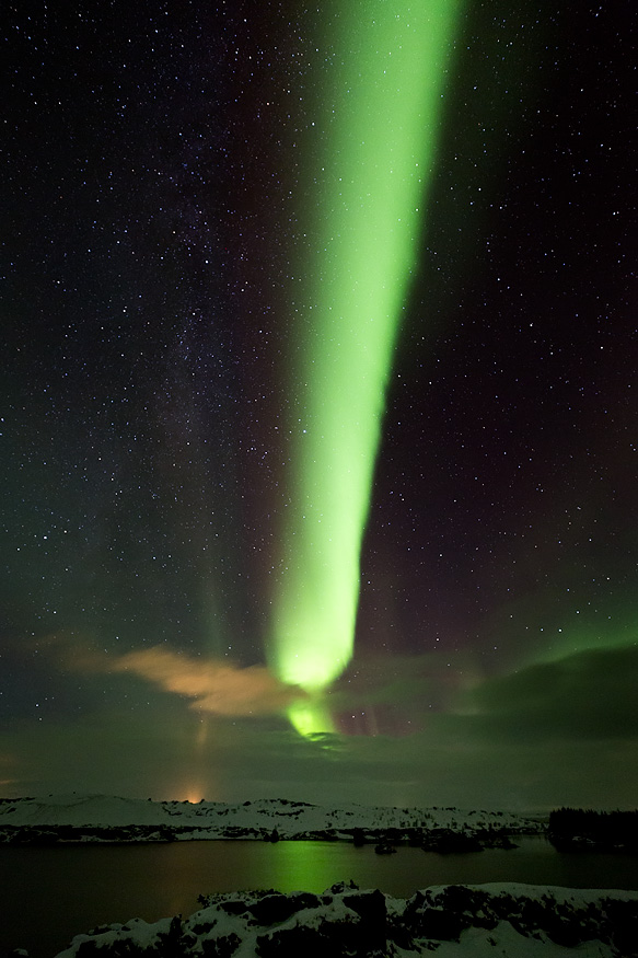 Northern Lights in Mývatn, Iceland
