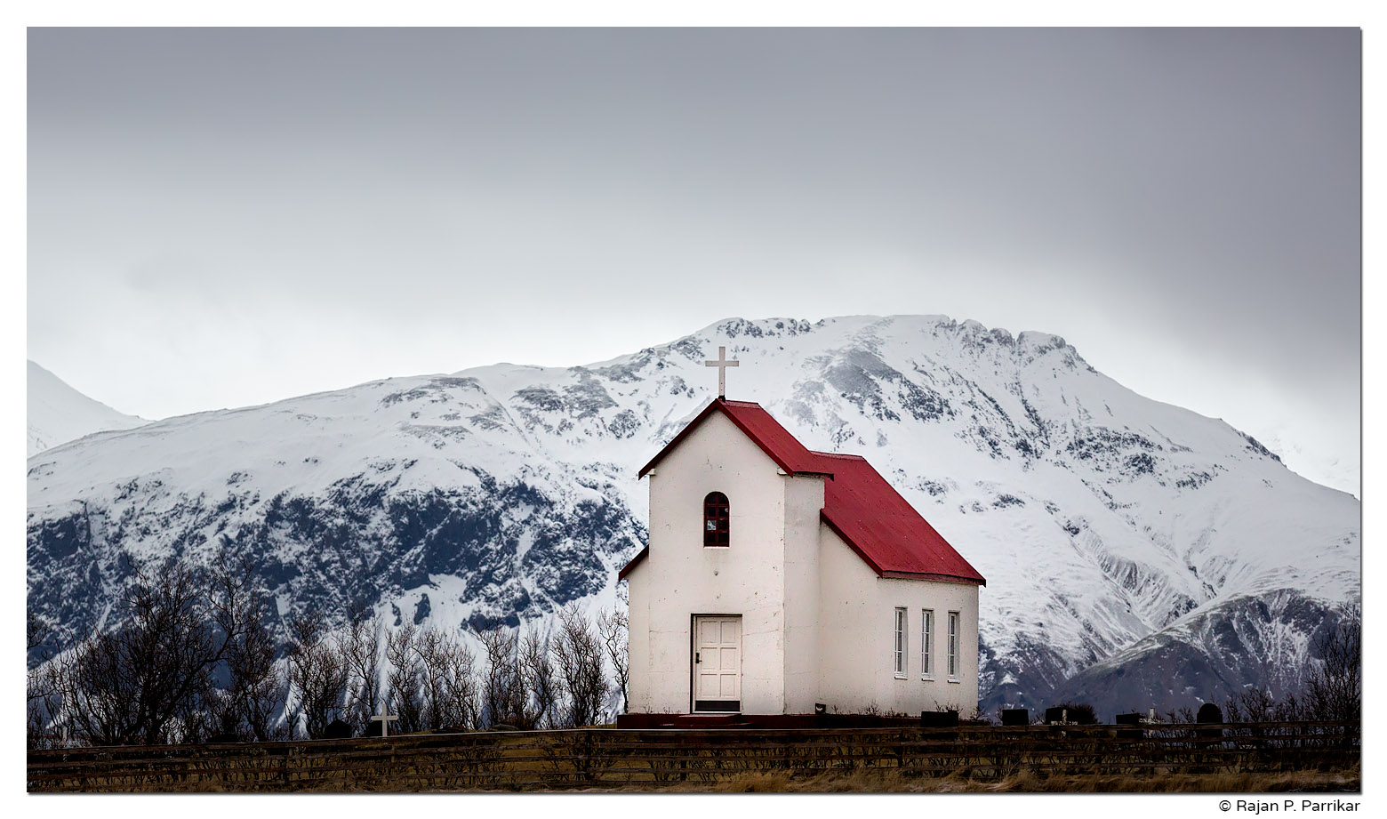 Church at Brunnhóll farm, Iceland