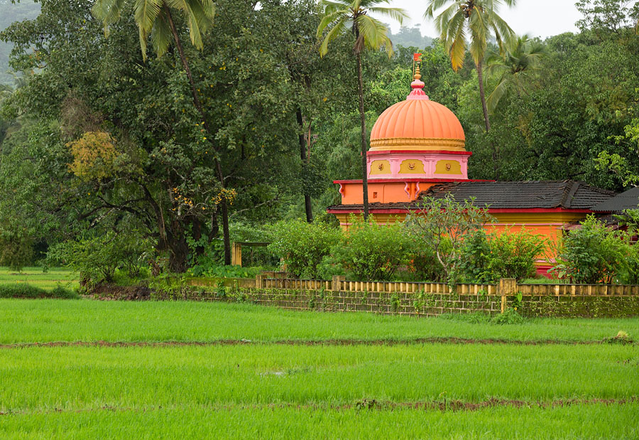 Temple in Pilgaon, Goa