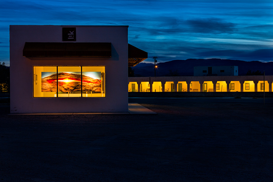 Peter Lik Gallery and Amargosa Hotel at Death Valley Junction