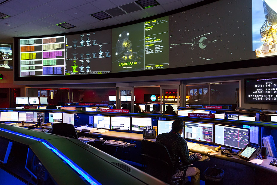 Mission Control, JPL Pasadena