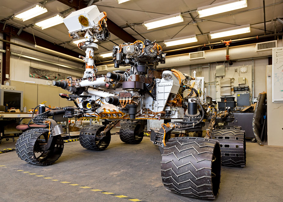 Earth-based Mars rover Maggie, Curiosity's twin