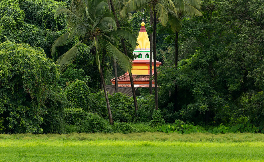 Ganapati temple in Quitala, Goa