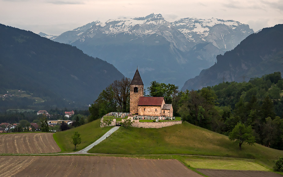 Kirche St. Cassian, Graubünden, Switzerland