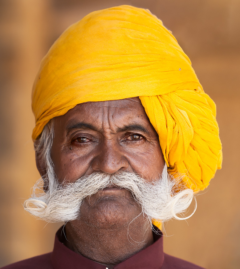 Jodhpuri style turban, Rajasthan