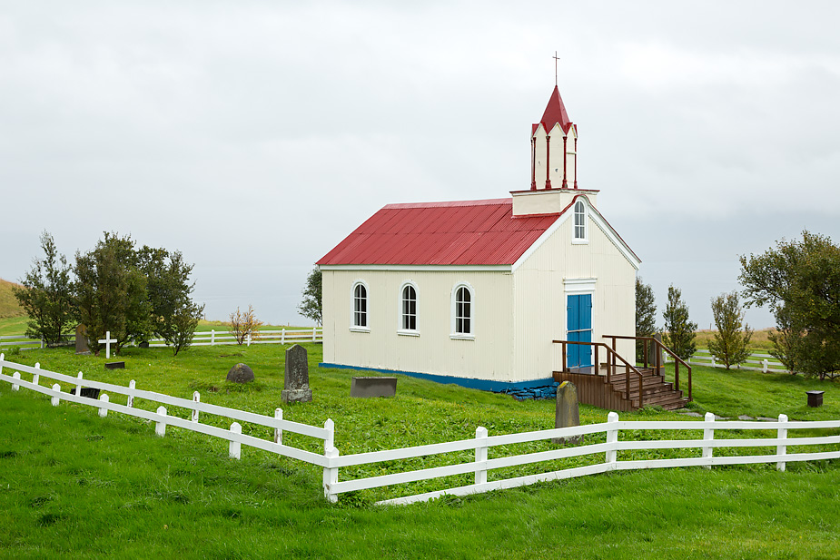 Church at Hrafnseyri, Westfjords, Iceland
