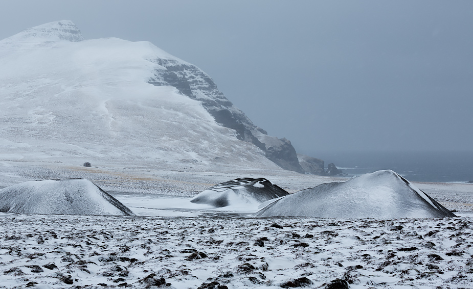 Strange landscape in Trékyllisvík, Iceland