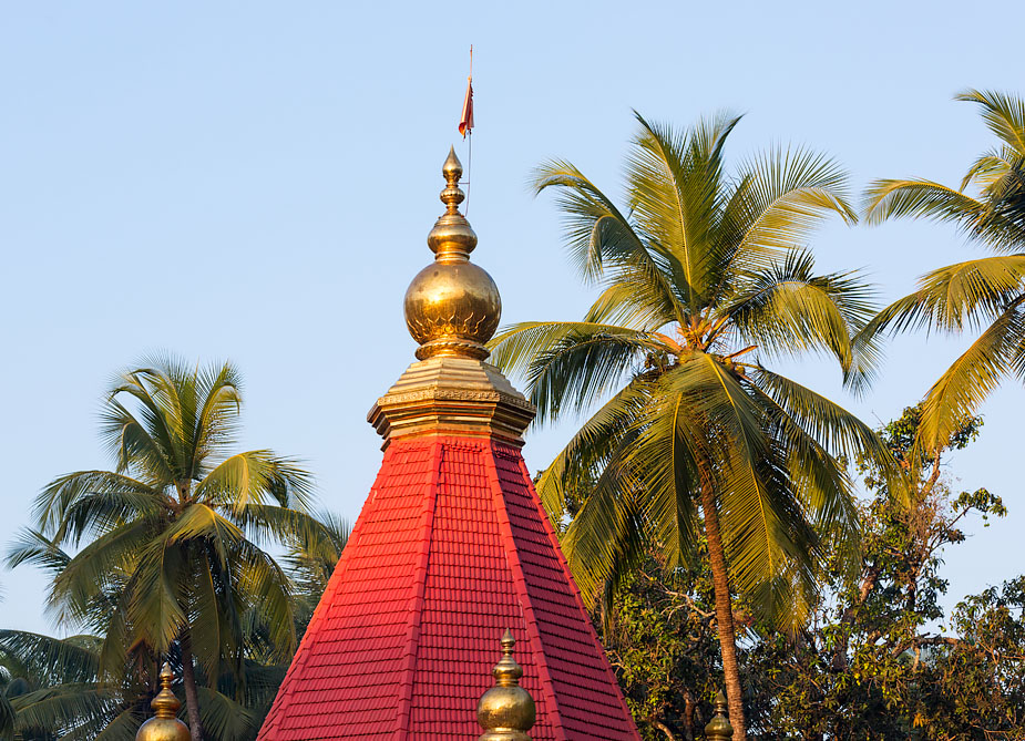 Morjai temple in Morjim, Goa