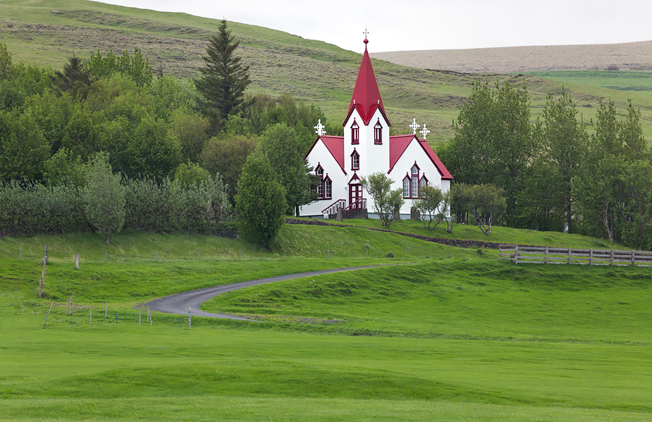 Breiðabólsstaður church, south Iceland