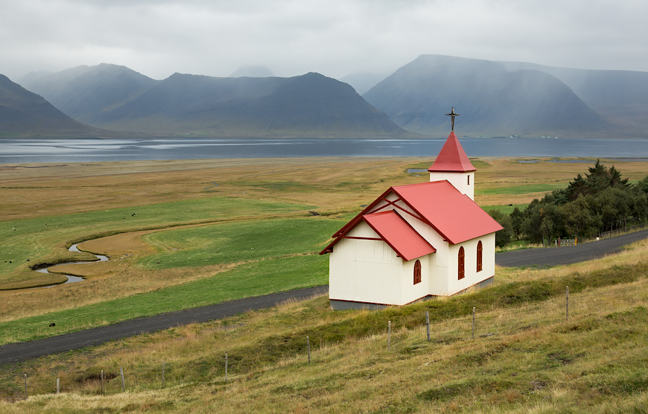 Mýrar church in Dýrafjörður, Iceland