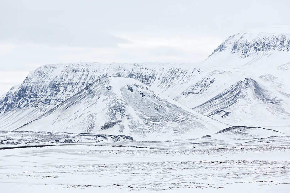 Mountains near Þeistareykir, north Iceland