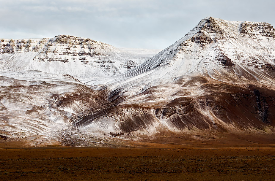 Mount Esja seen from Reykjavík, Iceland