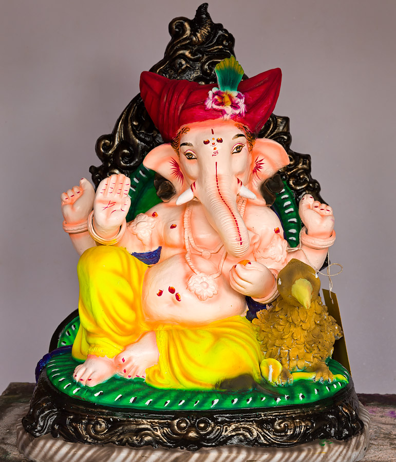 Ganesha made by Girish Tilve of Nagueshi