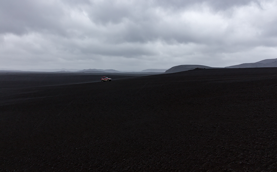 Volcanic desert on Jökulheimaleið, Iceland