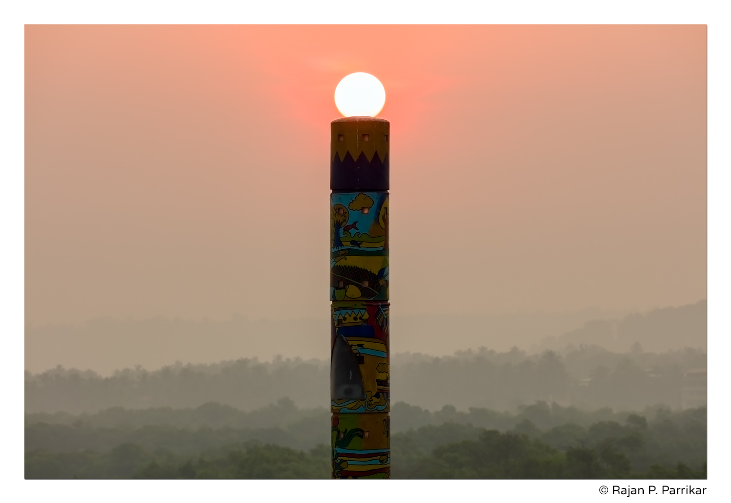 Sunrise over Panjim, Goa