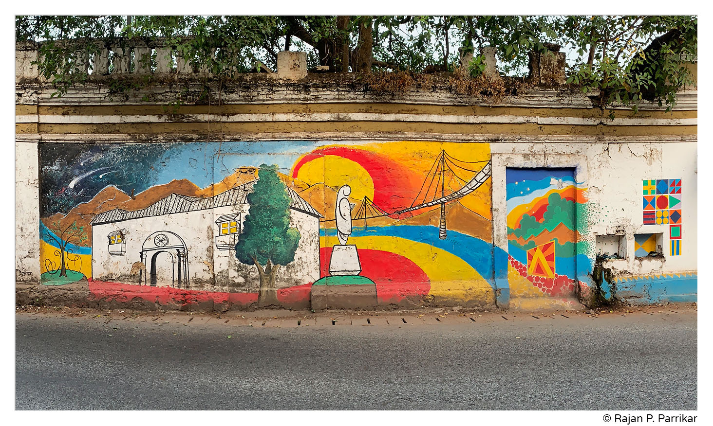 Street art, Panjim, Goa