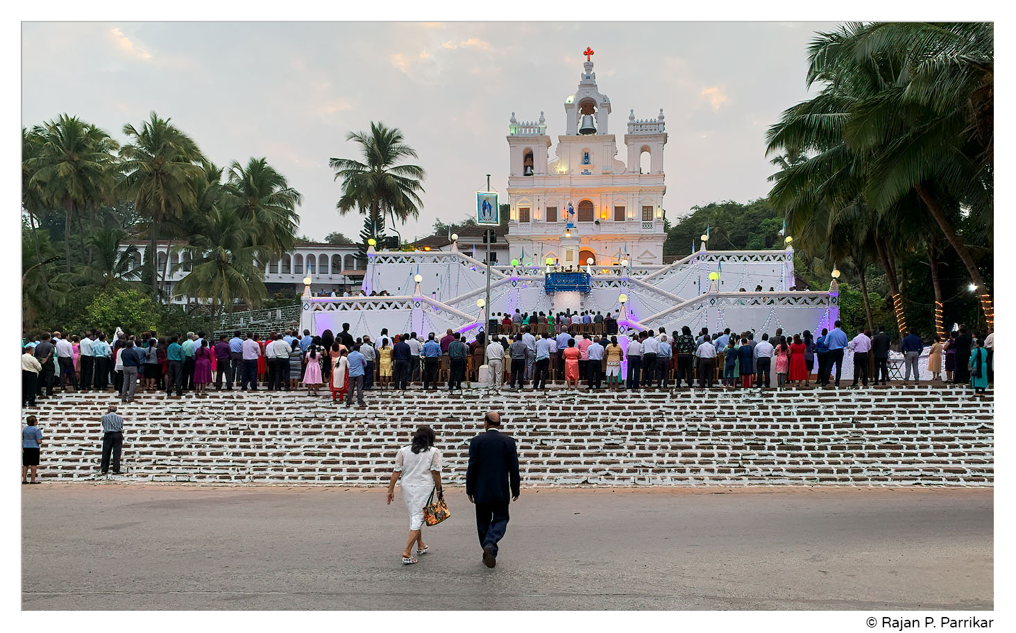 Sunrise mass, Panjim, Goa