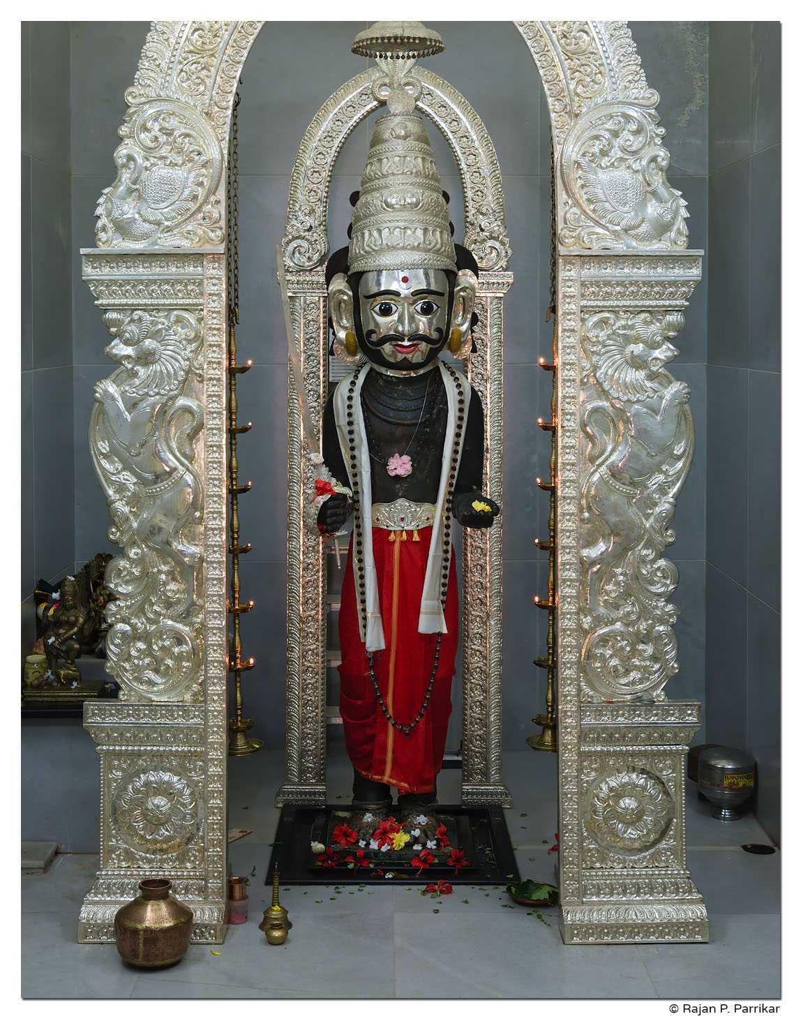 Sri Vetal temple. Moolgaon, Goa