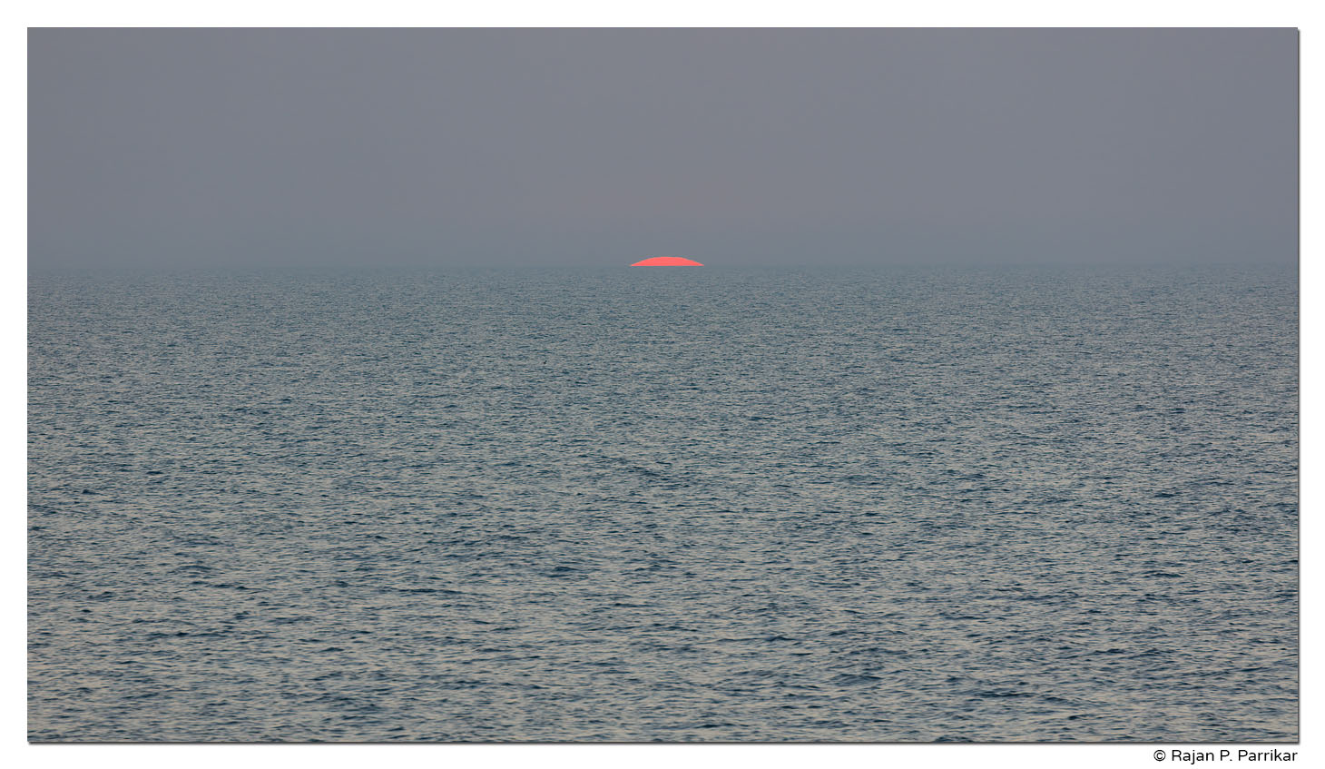 Sunset on Arabian Sea - border of Goa and Maharashtra