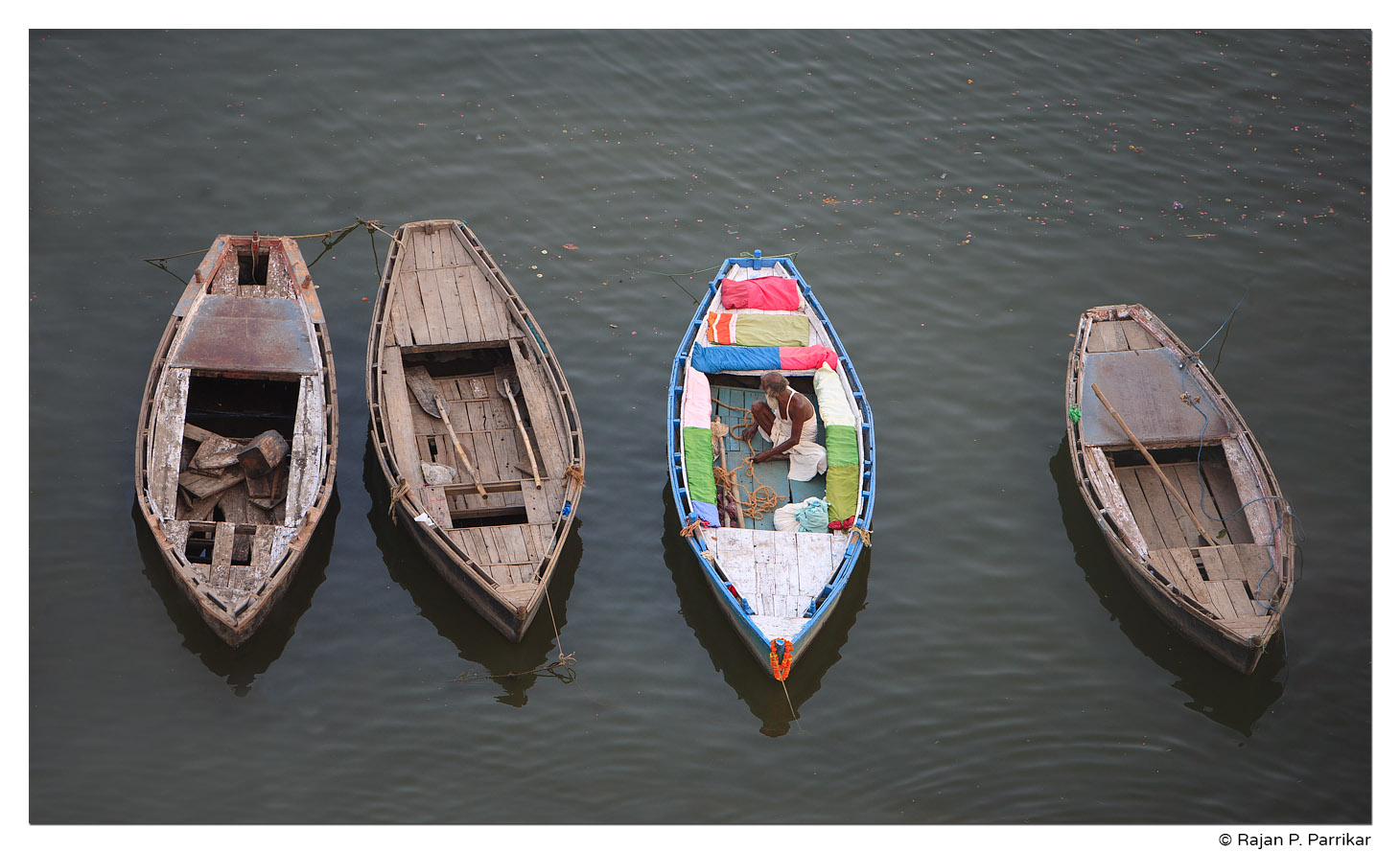 Boats on River Ganga, Varanasi