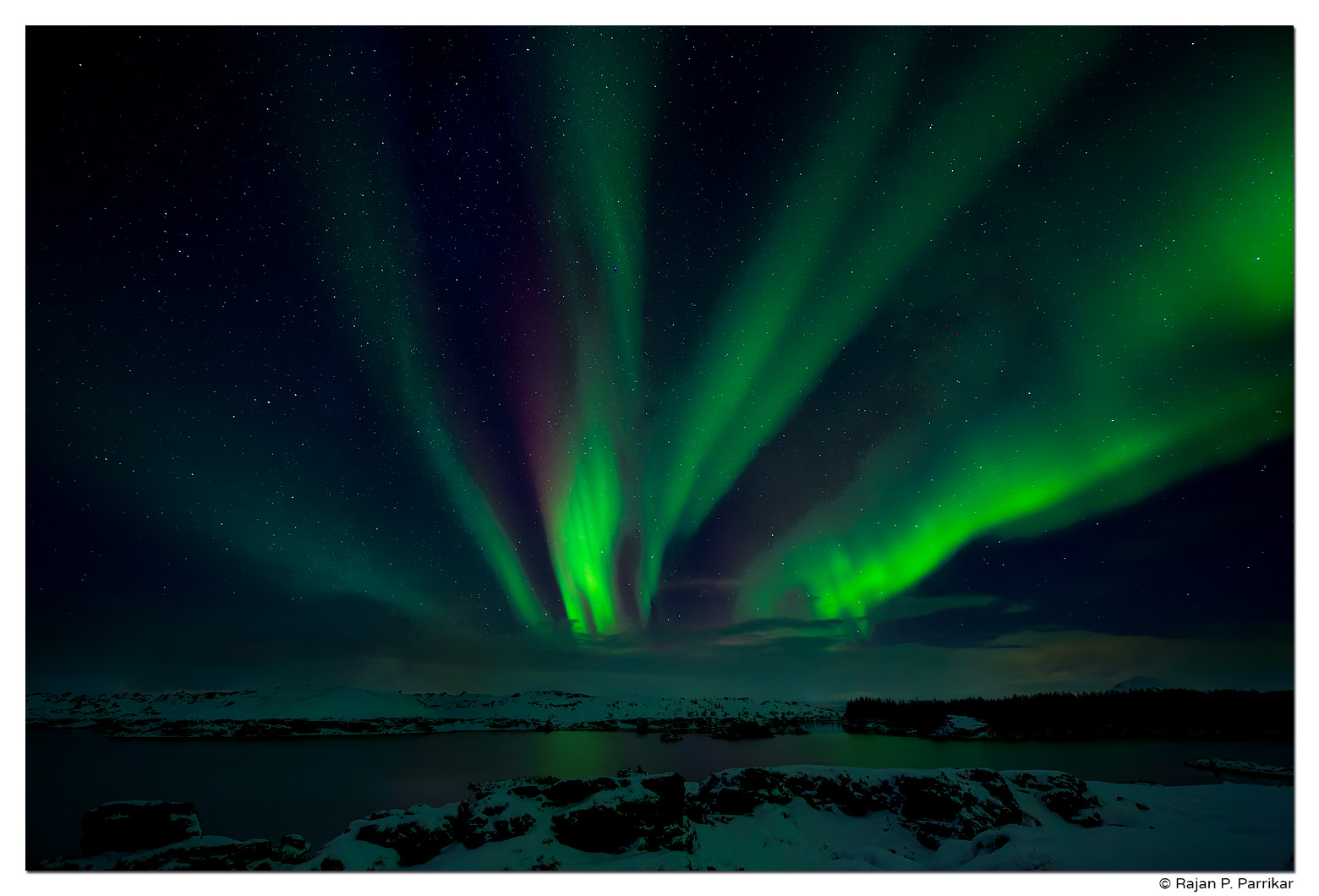 Northern Lights in Mývatn, Iceland