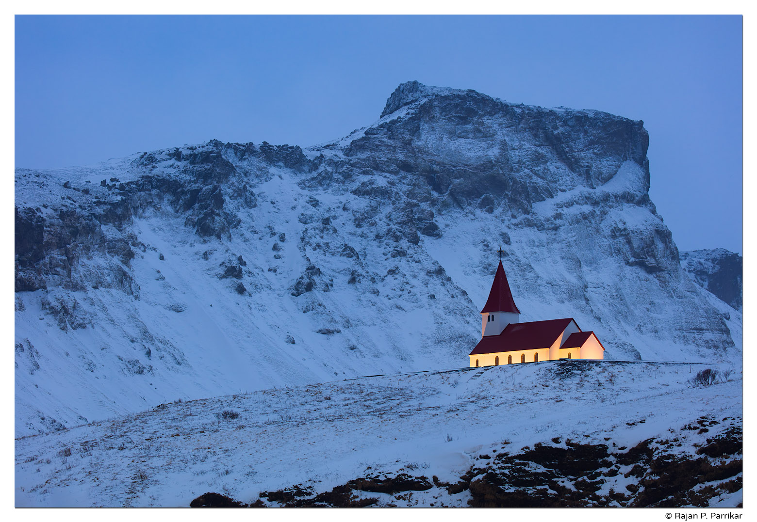 Church at Vík í Mýrdal, Iceland