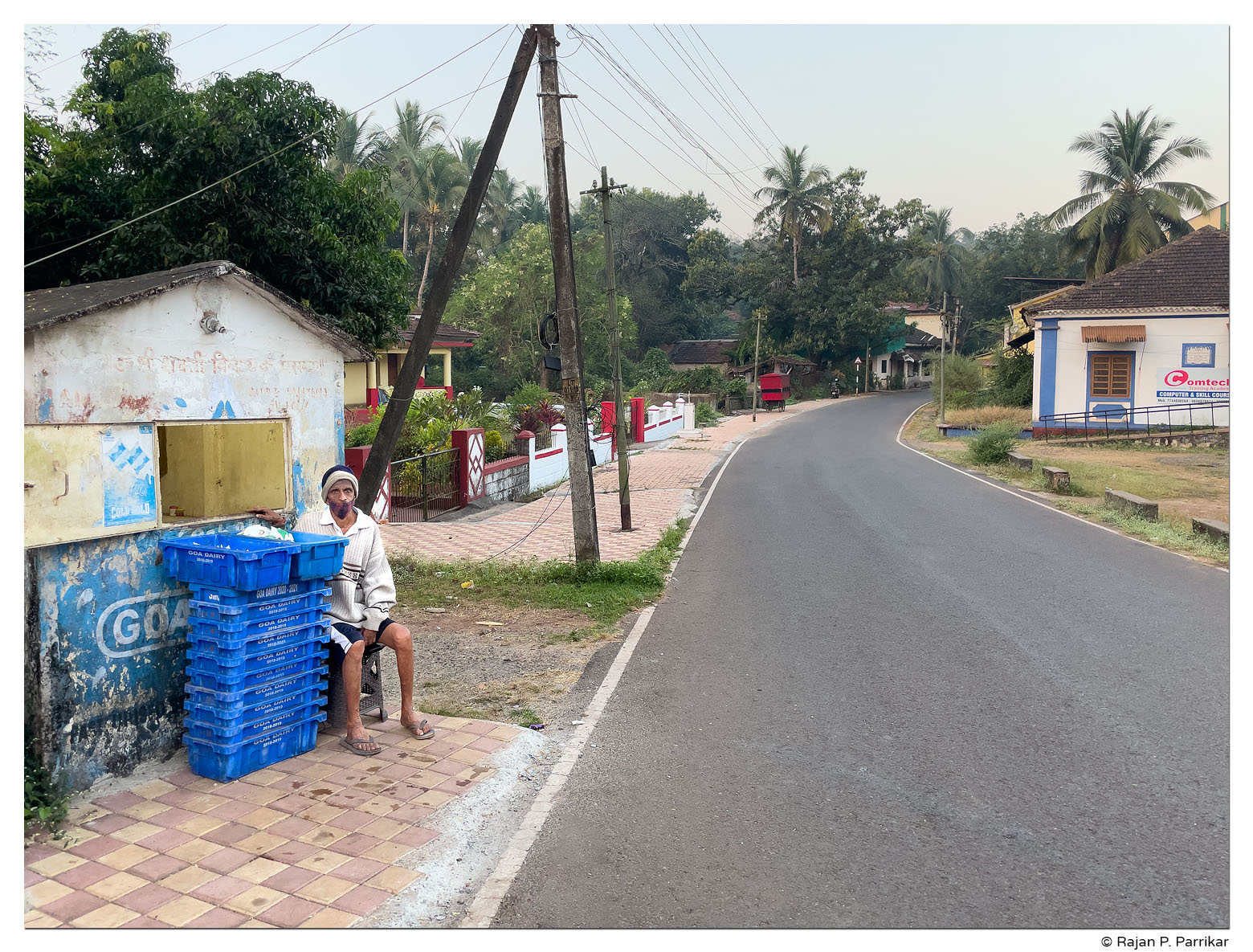 Arun Haldankar, milkman in Divar, Goa