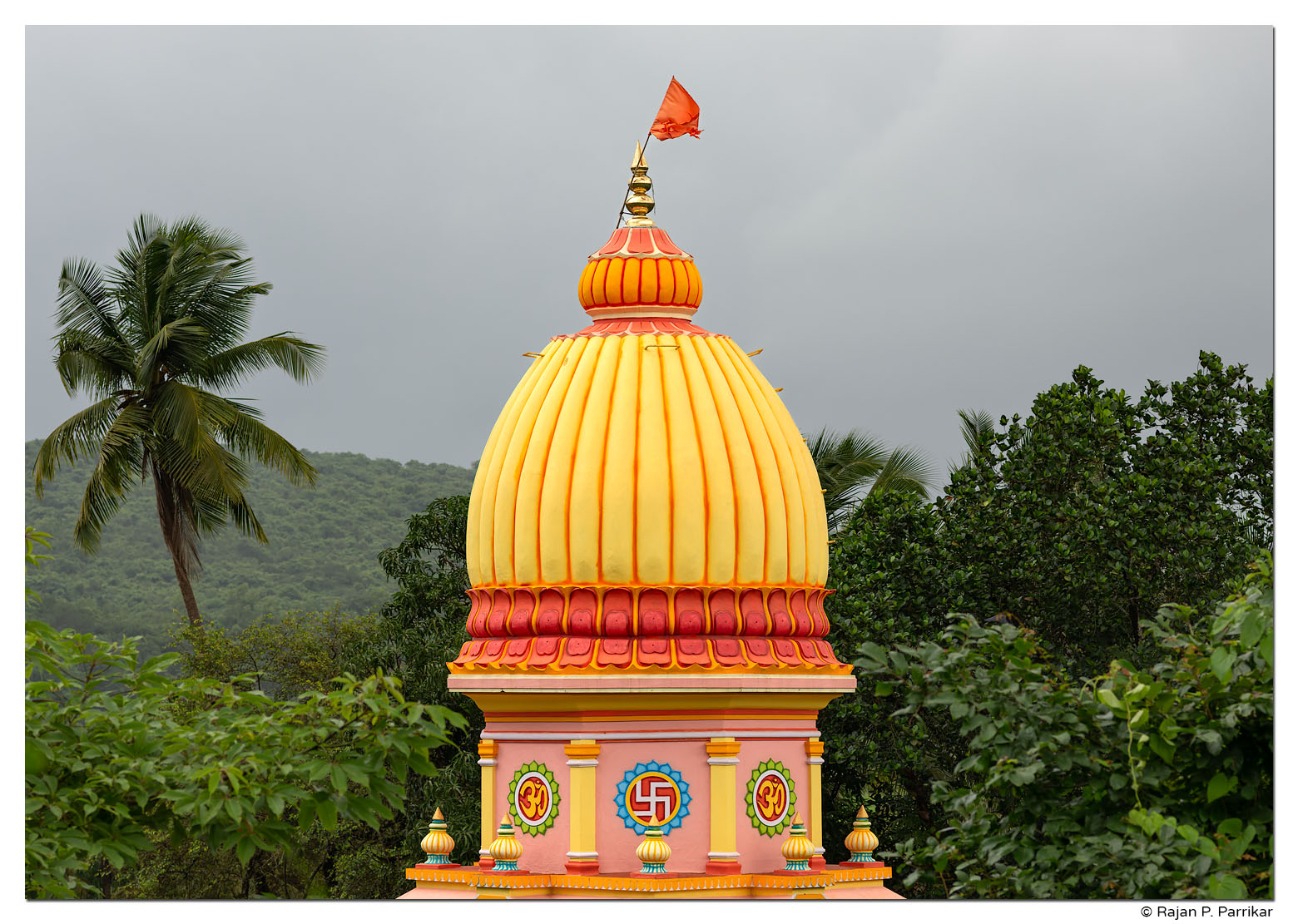 Hanuman temple in Pirna, Goa