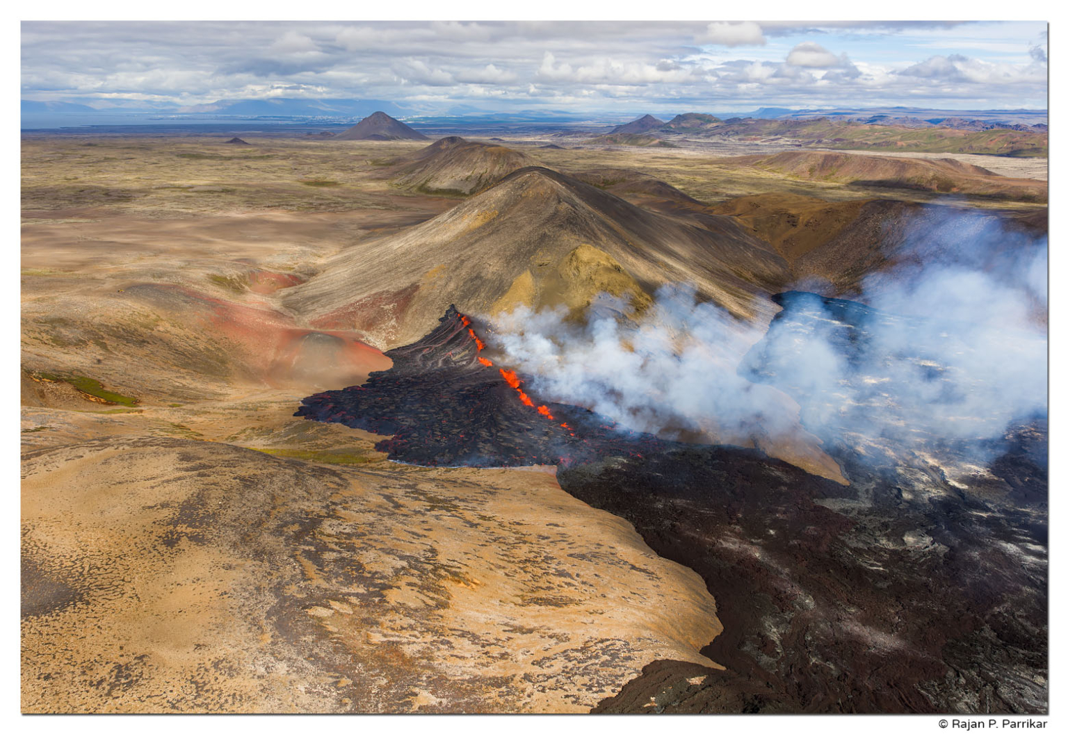 Iceland Eruption 2022 - First Moments - Photo Blog by Rajan Parrikar