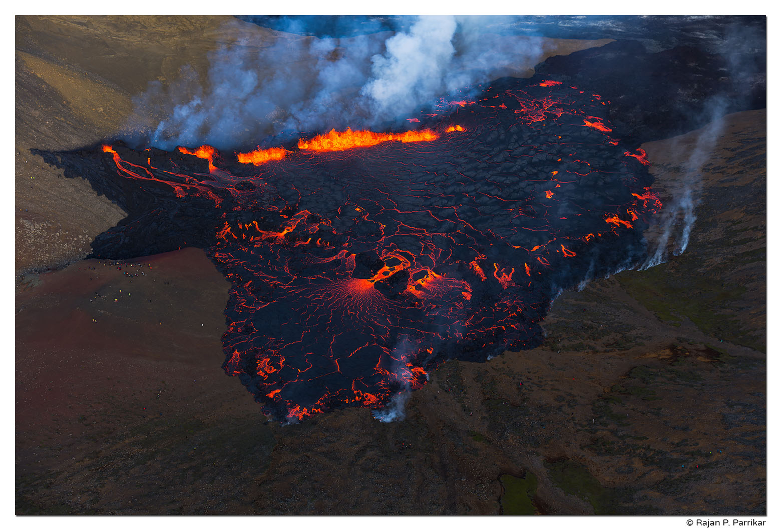 Volcanic eruption 2022 at Meradalir, Reykjanes, Iceland