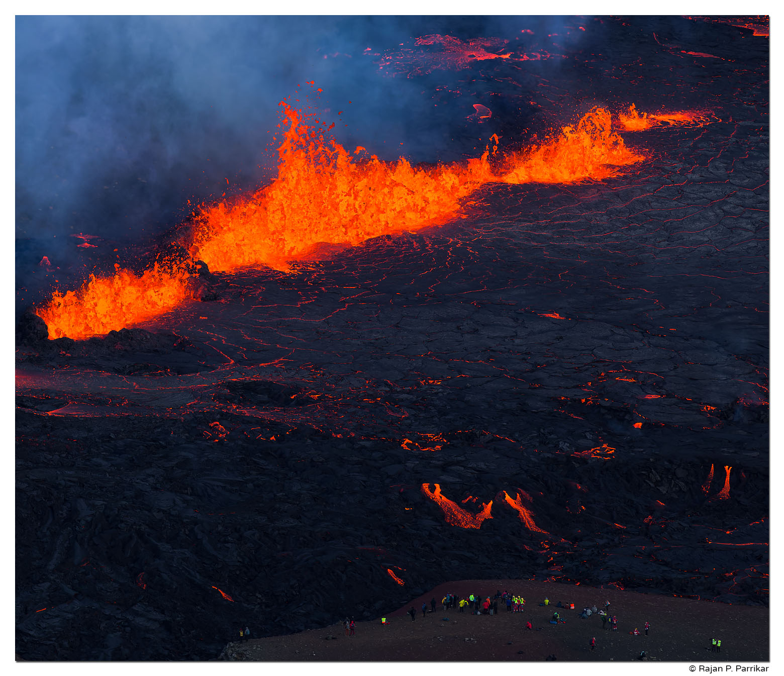 Volcanic eruption 2022 at Meradalir, Reykjanes, Iceland