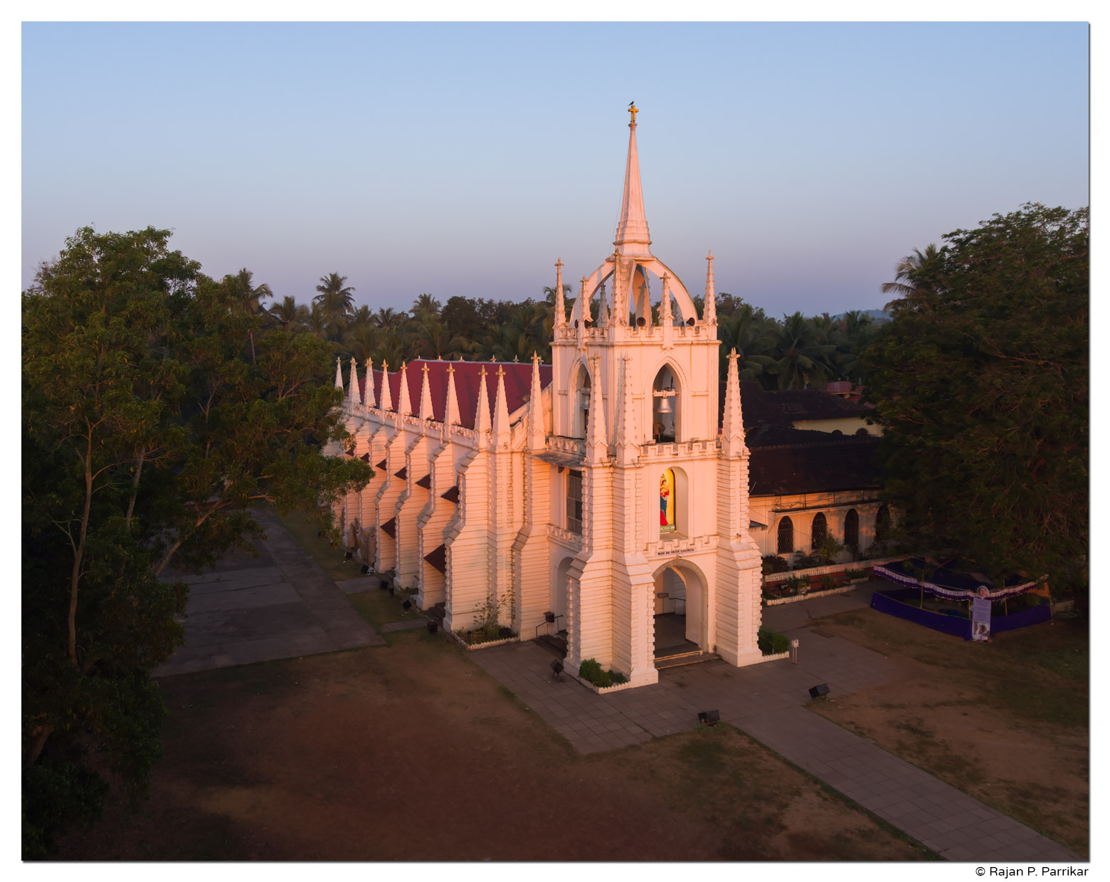  Mãe De Deus Church in Saligao, Goa