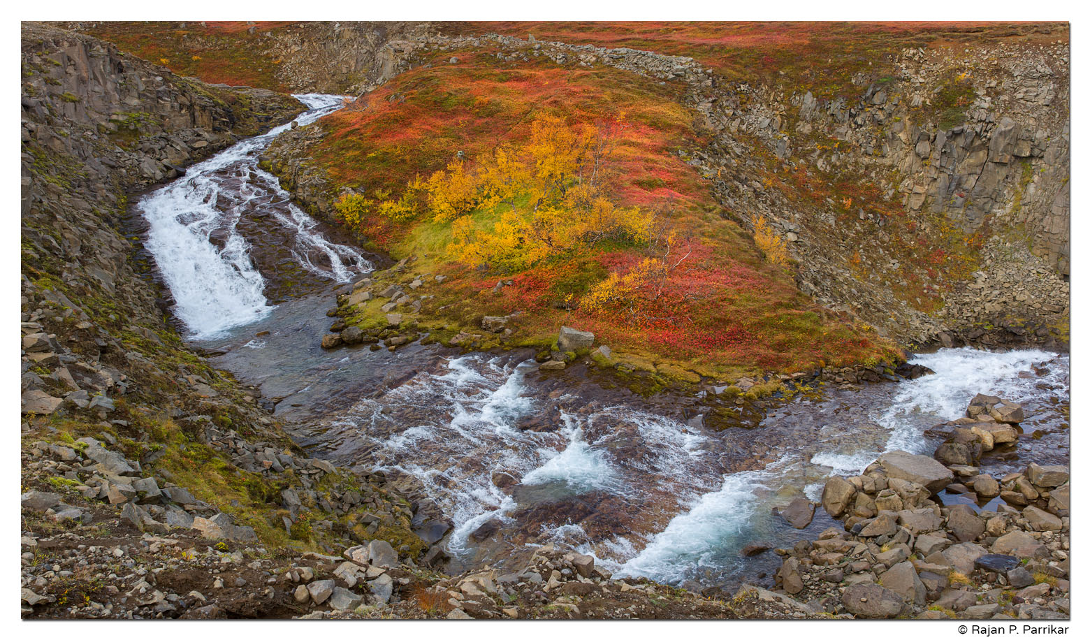 Autumn Colour, Árkrókshvammur - Eyjardalsá in Bárðardalur, Iceland