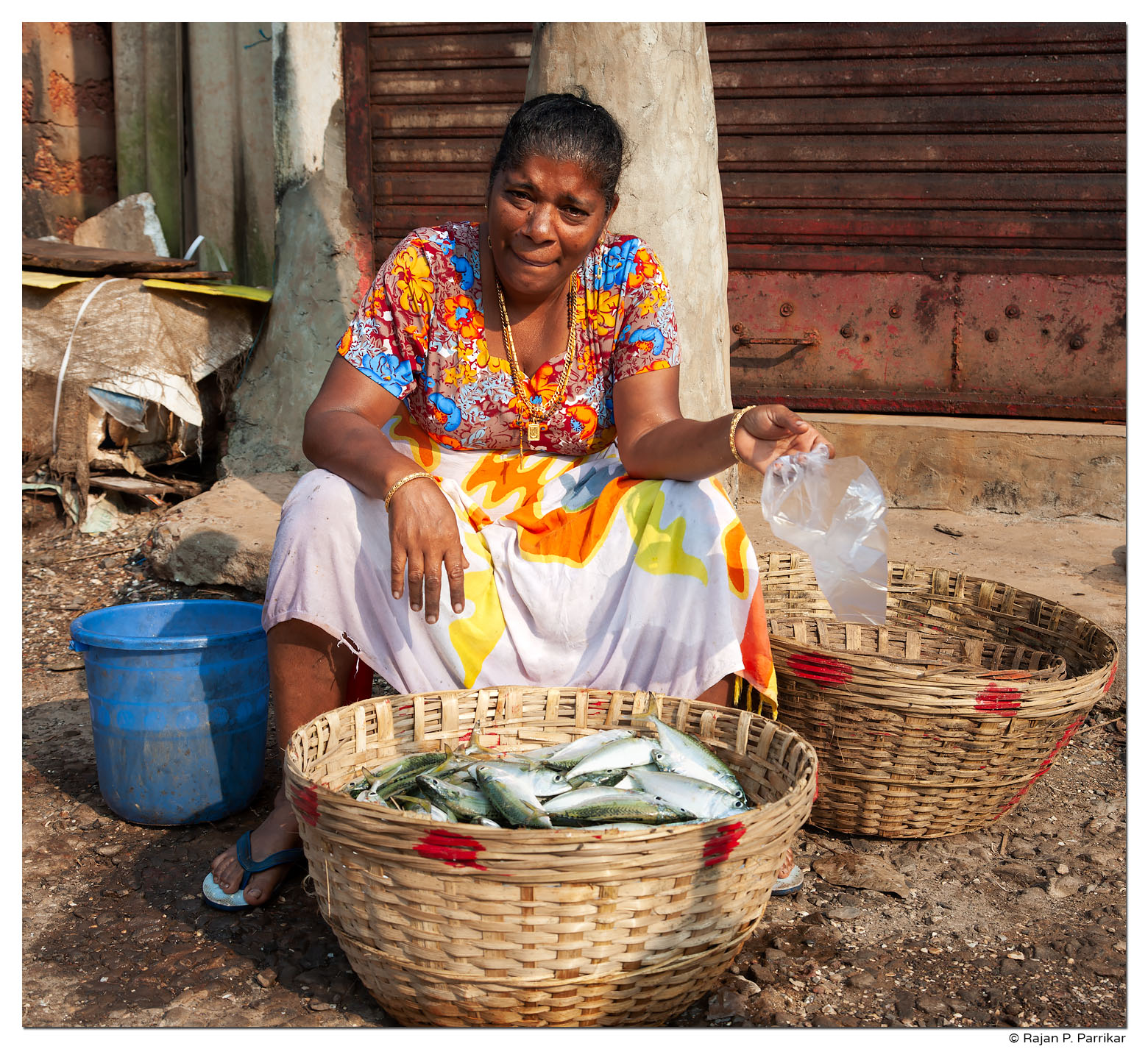 Fisherwoman, Siolim, Goa