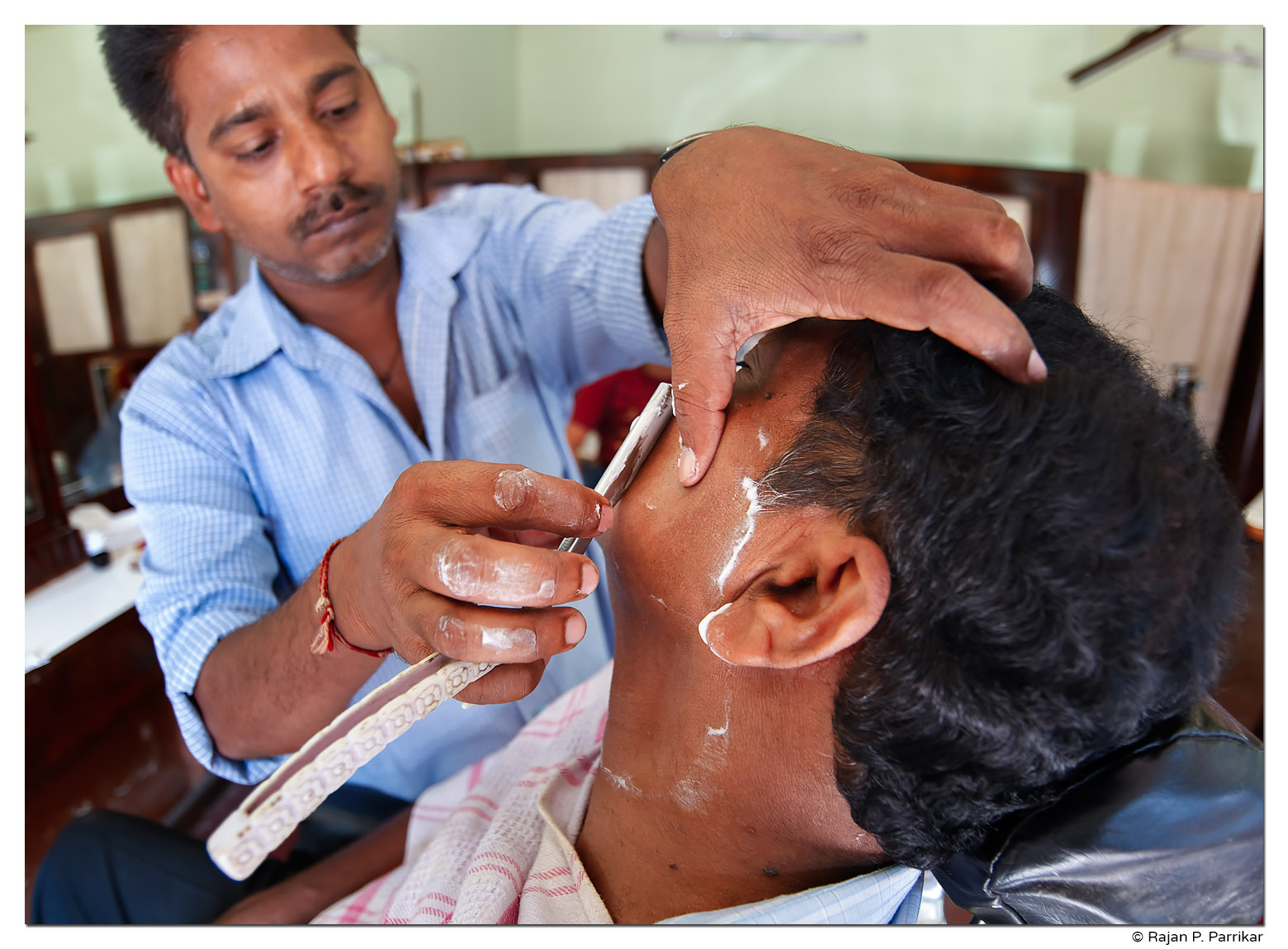 Barber Vishnu Virnodkar, Panjim, Goa