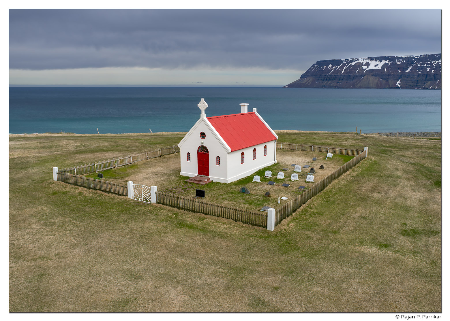 Sæból church in Ingjaldssandur, Önundarfjörður, Iceland